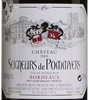 Château des Seigneurs de Pommyers Bordeaux 2018